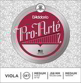 D'Addario Pro Arte Viola String Set 4/4 Medium Medium